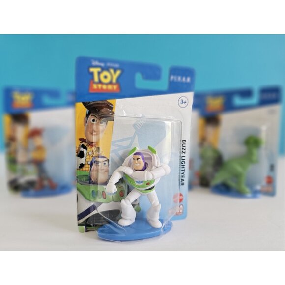 Disney Pixar TOY STORY Mattel Micro Collection Figures-Cake Toppers/New Set of 5 - Picture 3 of 8